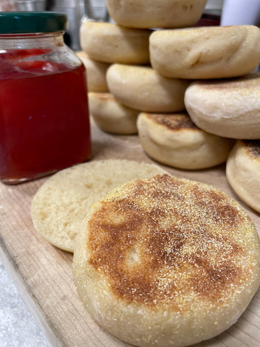 Sourdough English Muffins