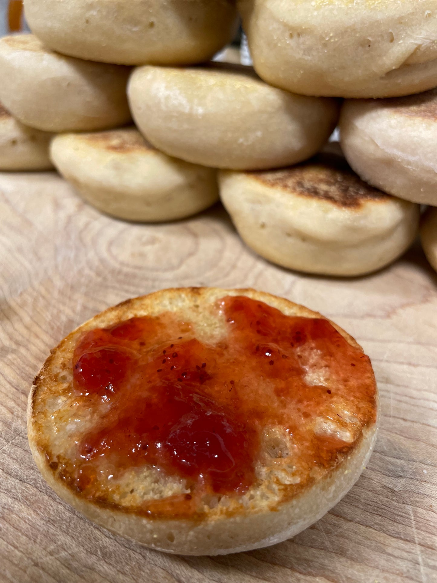 Sourdough English Muffins