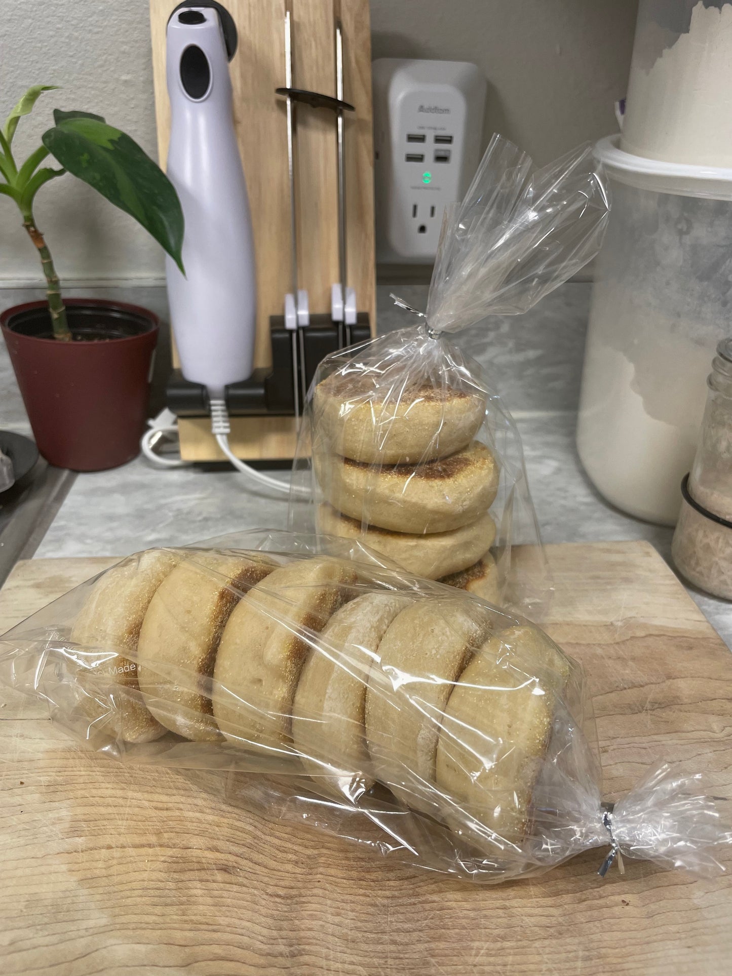 Sourdough English Muffins